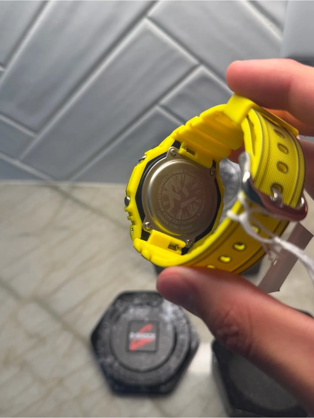 Casio G-Shock Men’s Yellow Sport Watch